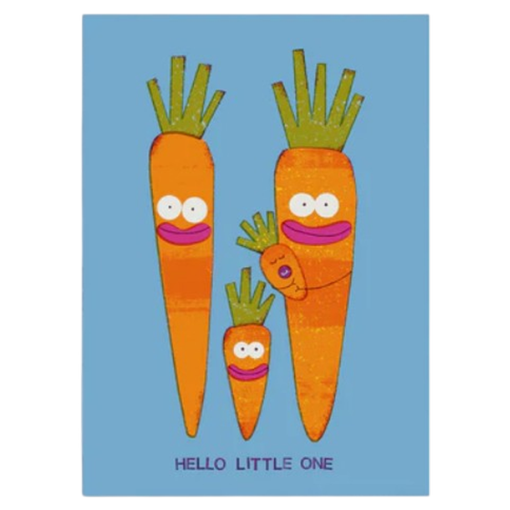 Hello little one Postkarte von jungwiealt