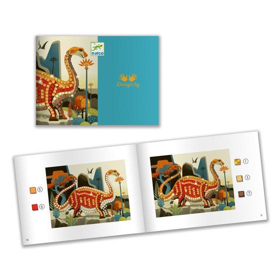 Djeco Mosaike Dinosaurier