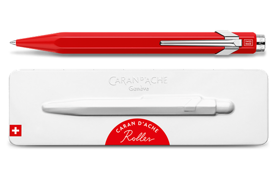 849 Roller Rot mit Etui von Caran D'Ach