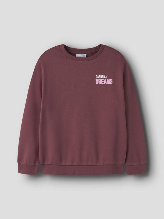Name It Sweatshirt Garden of Dreams Wild Ginger