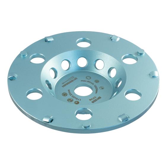 PKD Schleifteller <br> mit 6 PKD-Schneiden <br> Ø 125 / 175 mm <br> Weiche Beschichtungen