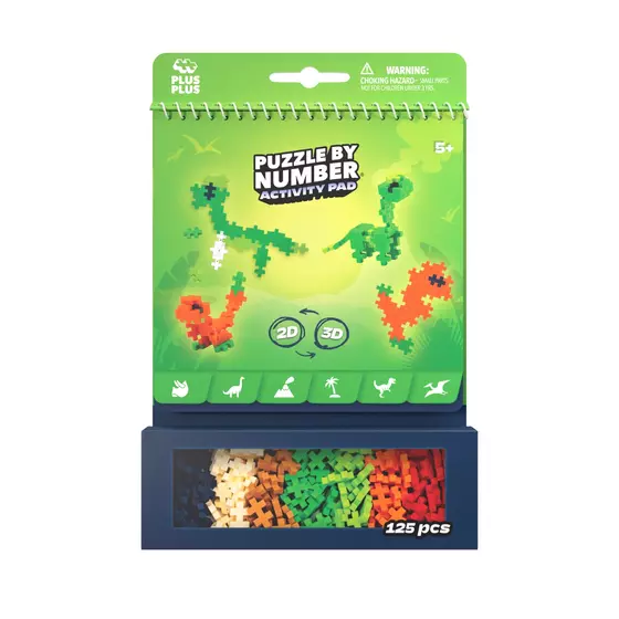 Plus Plus 125 Kreativ Bausteine Puzzle Dinosaurier