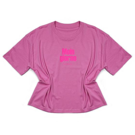goldmarie MOINGIORNO T-Shirt - bubblegum neon pink 