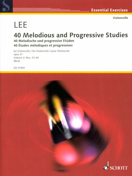 40 Melodische und progressive Etüden 2