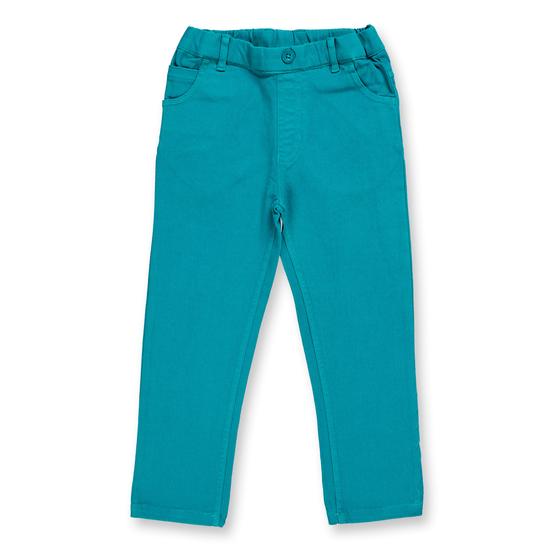 Twill-Hose "DEA", Biobaumwolle, GOTS, azurblau