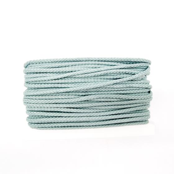 Rundkordel Baumwolle 8mm uni  - dusty mint