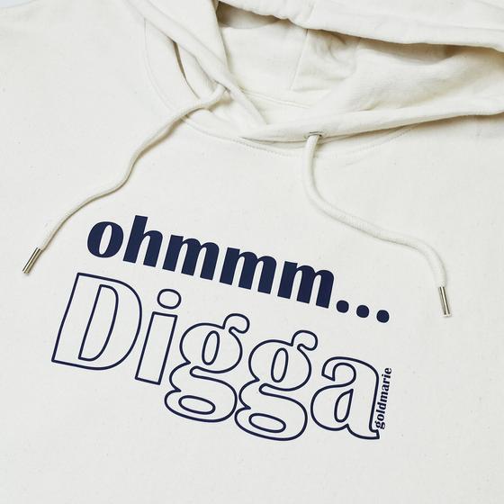 goldmarie OHMMM DIGGA Hoodie - offwhite - Unisex