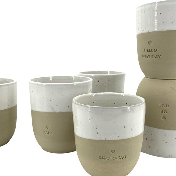 Eulenschnitt Becher PAPA