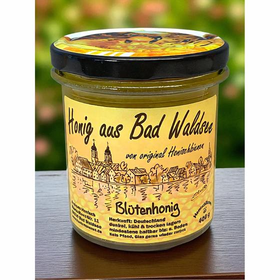 Honig aus Bad Waldsee, 400g, cremig, Frühtracht