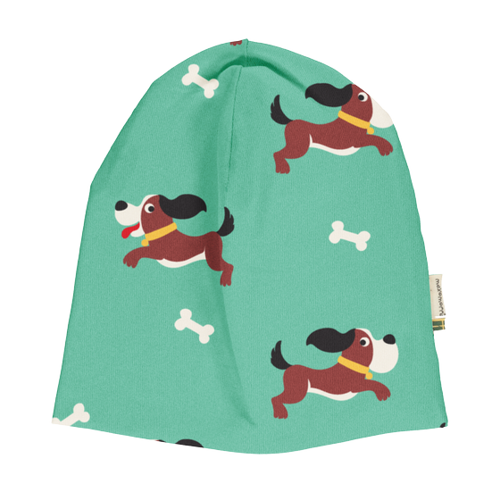 Beanie "Dog", Biobaumwolle, GOTS