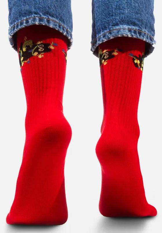 Socken Sport Katze Christmas von Kabak