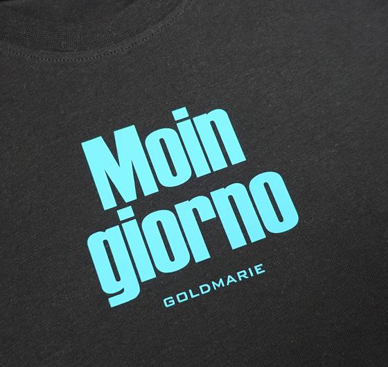 goldmarie MOINGIORNO Kinder T-Shirt Susi - schwarz-petrol