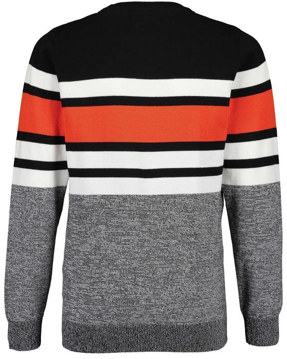 Strickpullover "Future", reine Baumwolle, schwarz