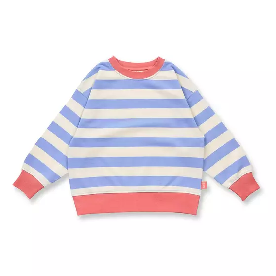 Sense Organics Sweatshirt Dari Hyacinth Stripes