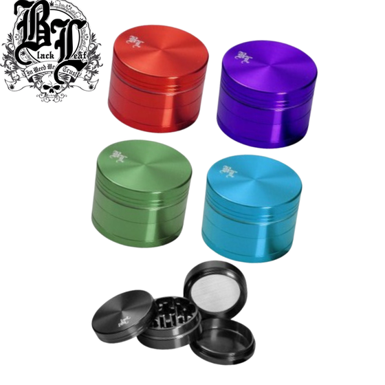 Grinder, Black Leaf®, Aluminium, 4-tlg. Übersicht