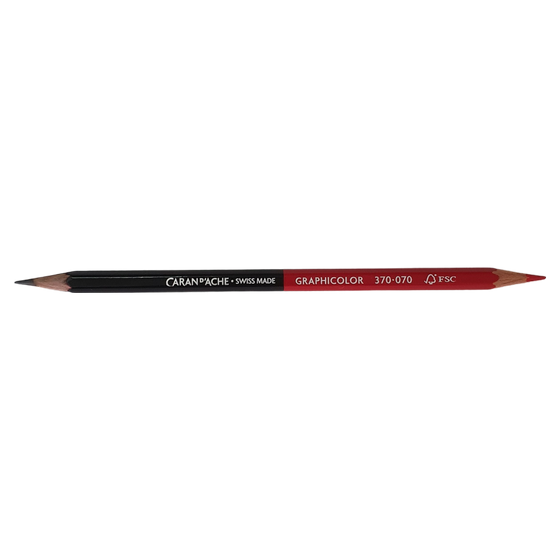 Caran D`Ache Bicolor rot-graphit