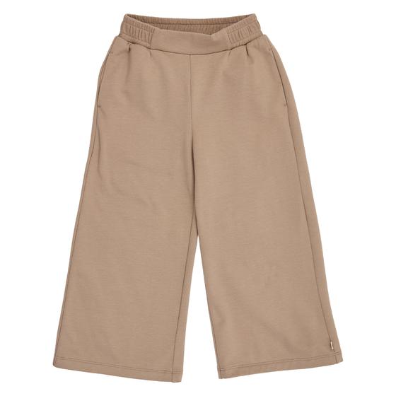 Müsli By Green Cotton Cozy Me Sweat Wide Leg Pants Walnut