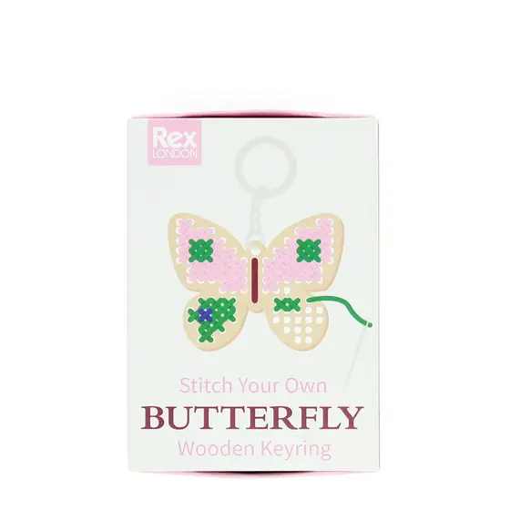 Rex London Sticke deinen eigenen Schlüsselanhänger Schmetterling