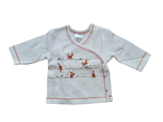 Wickelshirt "Füchse", Biobaumwolle