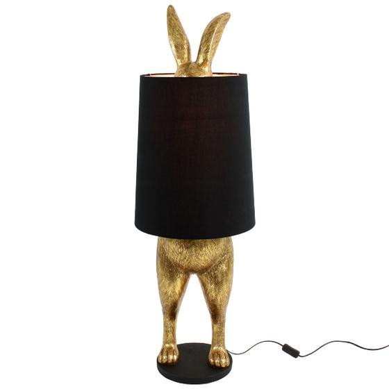 Lampe | Stehleuchte Hidding Rabbit - Schwarz / Gold