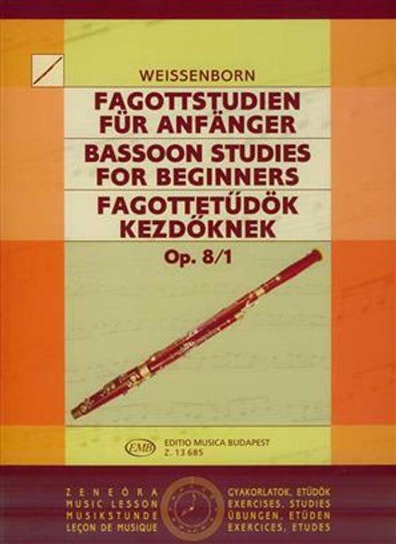 Fagottstudien für Anfänger op. 8,1