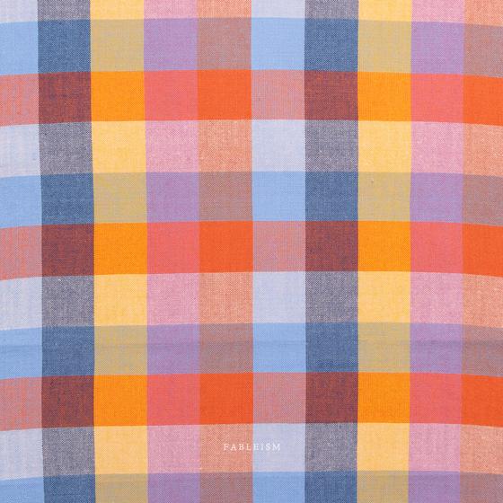 Fine & Dandy Webstoff von Fableism mit farbenfrohen Mustern – ideal für Taschen, Kleidung und Accessoires bei Spreefee Stoffe.