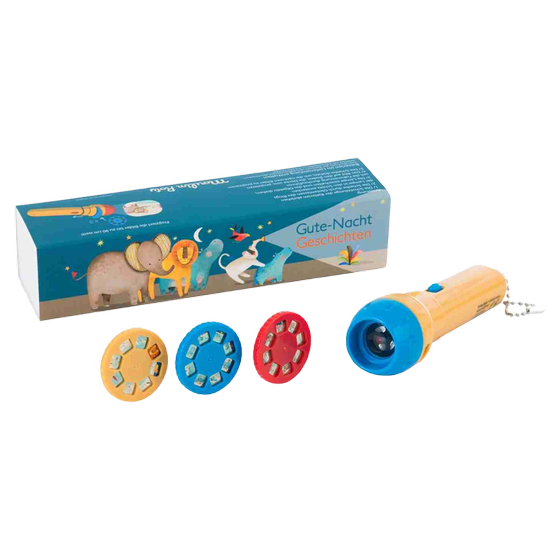 Moulin Roty Projektionsleuchte zum Geschichten erzählen - Les Papoum