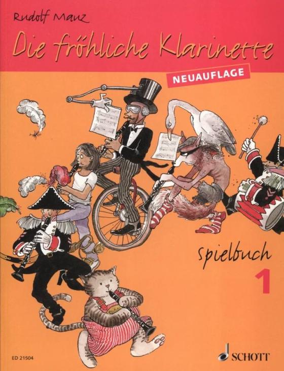 Die fröhliche Klarinette – Spielbuch 1