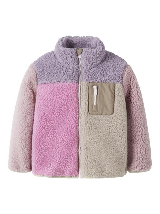 Name It TeddyJacke Rosa 