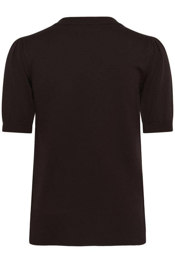 SAINT TROPEZ MilaSZ SS Pullover 30511788 - schoko-braun