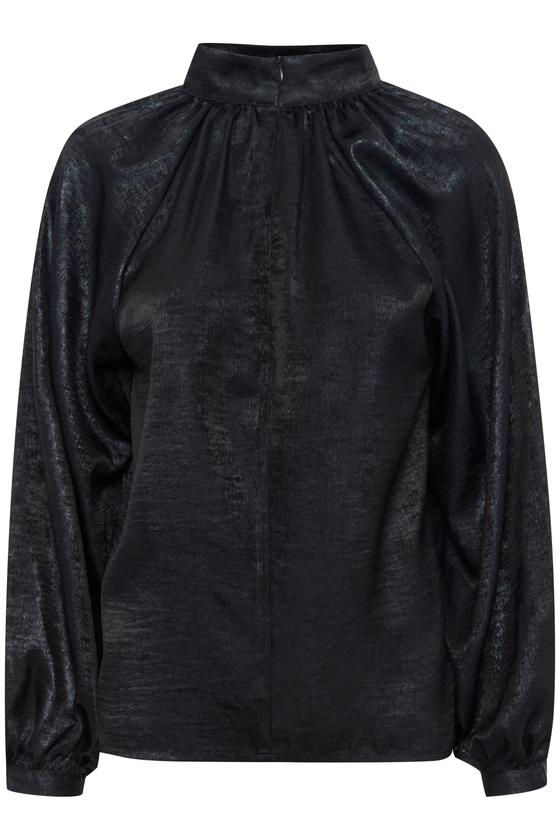 SOAKED Bluse SLElvie Ronya 30408175 - schwarz mit Schimmer