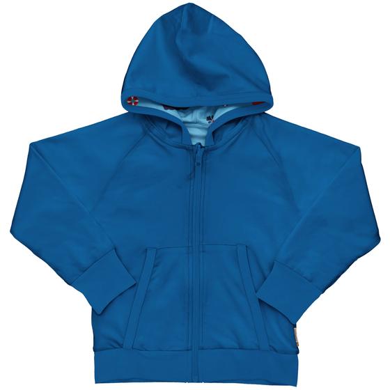 Wende-Sweatjacke "STRAWBERRY", Biobaumwolle, GOTS-zertifiziert