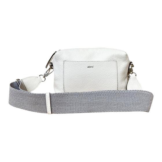 abro RAQUEL crossbody bag, weiß