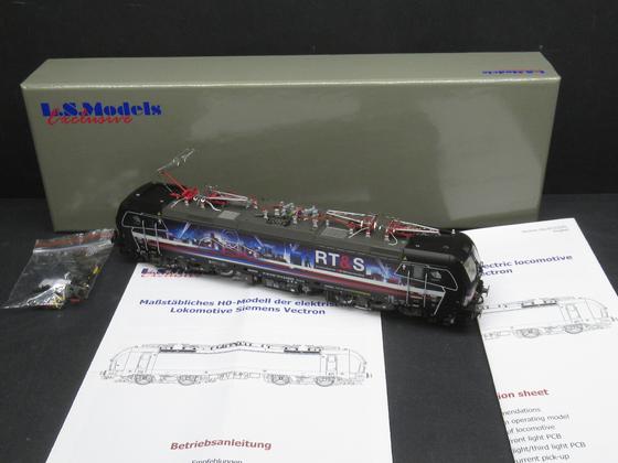 L.S.Modells 97996 DC RT&S Siemens Vectron Ruhrpiecer SBB Cargo 21pol Schnitt- Spur H0 OVP