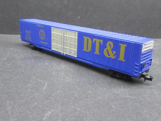 Atlas 4026-303 Box Car Grand Trunk DT & I 27100  blau Spur N