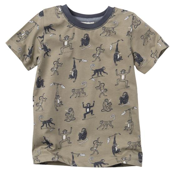 People wear Organic Pyjama Kurz Affe Khaki
