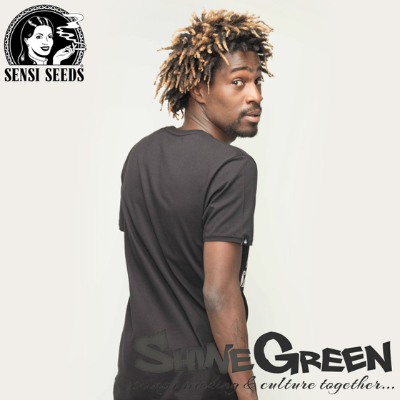 T-Shirt, Sensi Seeds®, Original Logo, Schwarz, Promo 1