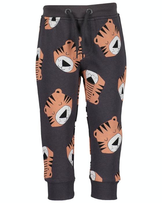 Sweathose "Tiger", reine Baumwolle, anthrazit