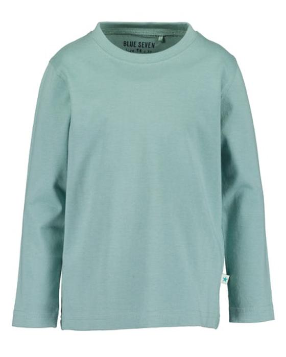 Basic-Shirt, Baumwolle, gletscher