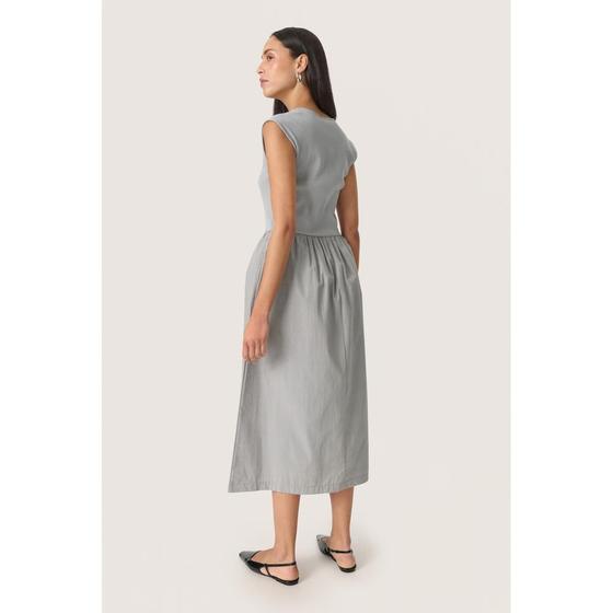 SOAKED IN LUXURY Kleid SLSimone Phoebe 30407490 - hellgrau