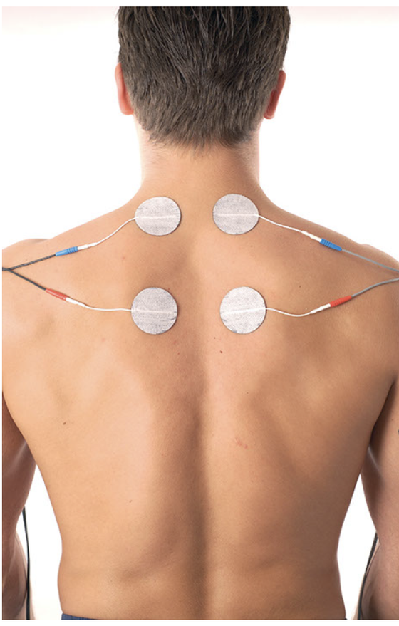 STIMEX  Klebeelektroden 32 mm rund  *mit hypoallergetischem Gel  4Stk.