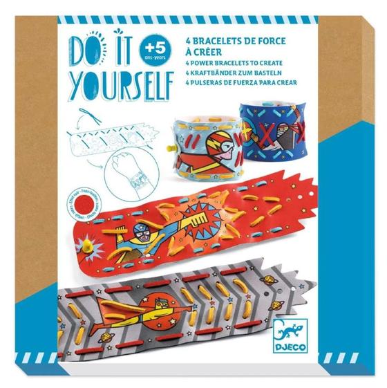 Djeco Do It Yourself Armbänder Super-Powers