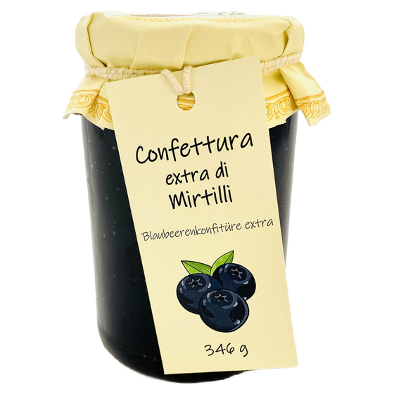 Blaubeer-/Heidelbeer-Konfitüre extra, 0,346 kg