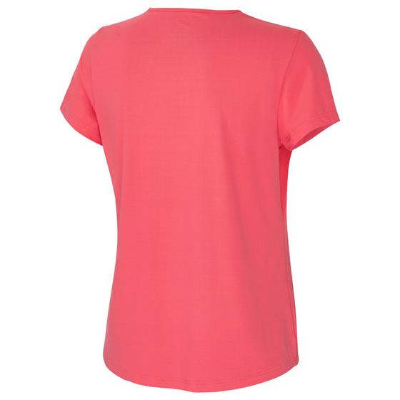 Laufshirt Damen Rundhals Koralle