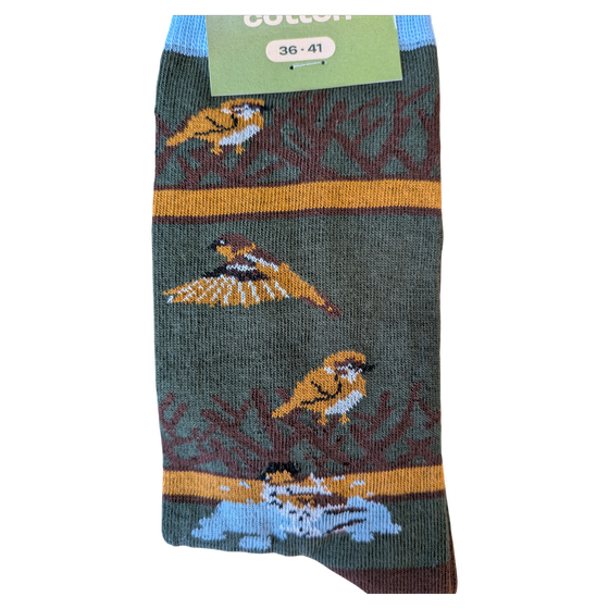 Organic Socken Spatzen