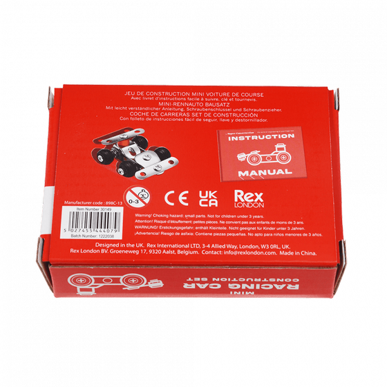 Rex London Mini Bausatz Rennauto