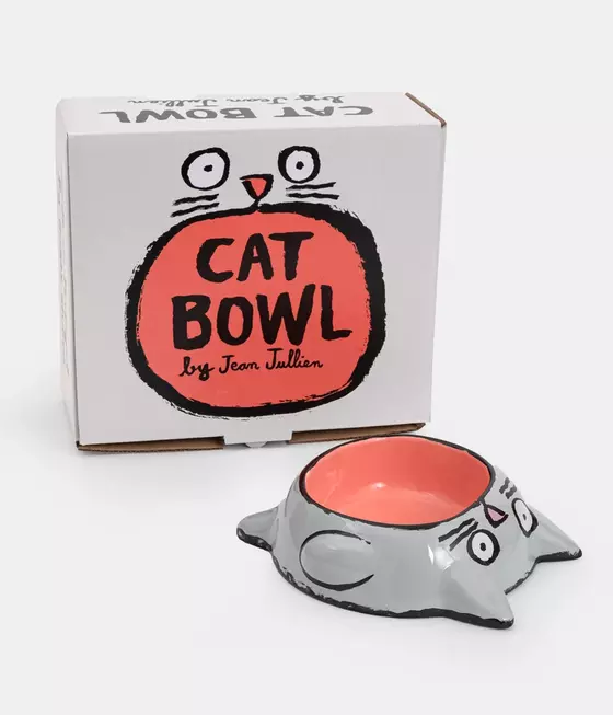 Cat Bowl by Jean Jullien