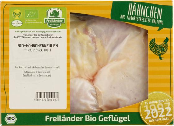 Bio-Hähnchenkeule