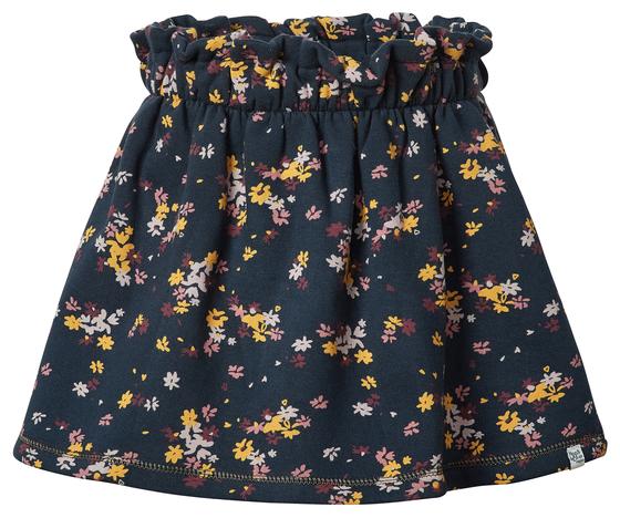 Kuschelig angerauter Rock, Biobaumwolle, GOTS-zertifiziert 