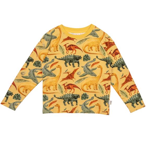 Langarmshirt "Saurus", Biobaumwolle